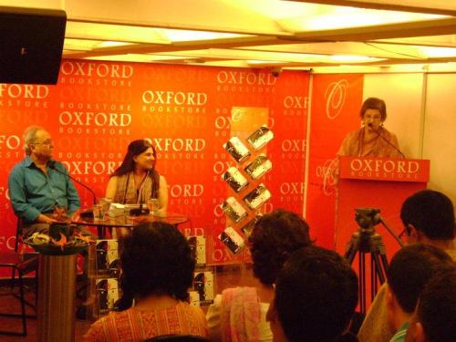 NOISE OF SILENCE BOOK RELEASE AT OXFORD BOOK STORE IN KOLKATA